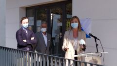 La conselleira Fabiola Garc�a intervino en la inauguraci�n del centro