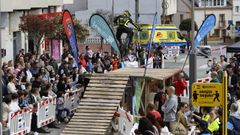 Competici�n de enduro celebrada en 2025 en la calle Eijo Garay de Burela