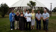 Los organizadores de la Festa da Fresa
