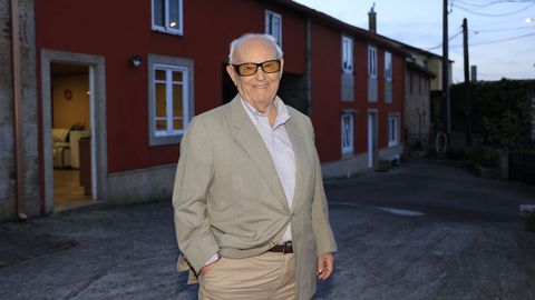 El soneir�n estuvo d�as atr�s en la casa familiar de O Careixo, en Salto, Vimianzo.