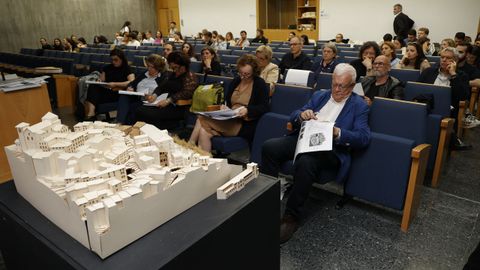 Presentacin de trabajos del programa Iacobus 2023 en la escuela de Arquitectura de A Corua