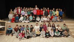 Clausura de la exposici�n de dibujos y fotograf�as realizadas por los ni�os de O Castrill�n con motivo del 25N