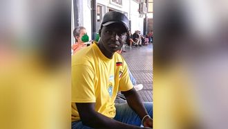 Samba, el senegal�s de 48 a�os fallecido que viv�a en Rodeiro.