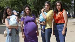 Carla, Ruth, Tamara y Mari Mar, fundadoras de la plataforma Loita.