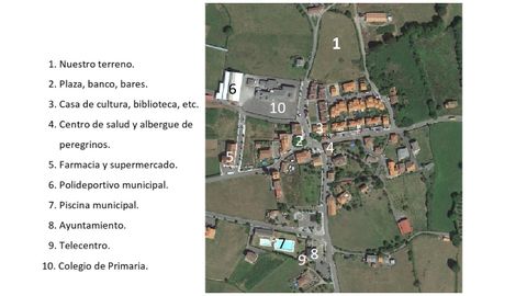 Plano de Vega de Sariego