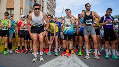 Una carrera multitudinaria entre O Grove y Sanxenxo