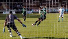 Manu Barreiro ya lanz� siete penaltis en esta temporada del retorno a la Segunda B.