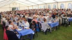 Imagen de la Festa dos Maiores de Frades del ao 2019, celebrada en la jornada de reflexin de las municipales