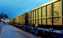 Pontevedra env�a por ferrocarril a Sogama unas 31.000 toneladas de basura cada a�o. 