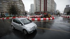 La rotonda que une Ram�n y Cajal con P�rez Ard�