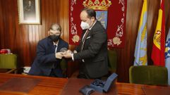 Homenaje a Adri�n Verdes en Malpica por sus 25 a�os en Protecci�n Civil: las im�genes