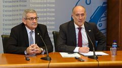El rector de la Universidad de Oviedo, Santiago Garc�a Granda, y el rector de la Universidad del Pa�s Vasco, I�aki Goirizelaia.El rector de la Universidad de Oviedo, Santiago Garc�a Granda, y el rector de la Universidad del Pa�s Vasco, I�aki Goirizelaia
