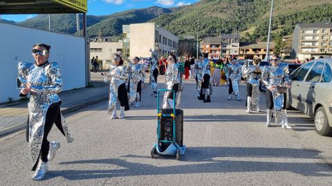 Papus en el desfile de A Ra de Valdeorras.