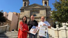 Mar�a Sampedro, Alfonso Mera y Fernando Abraldes presentaron el programa