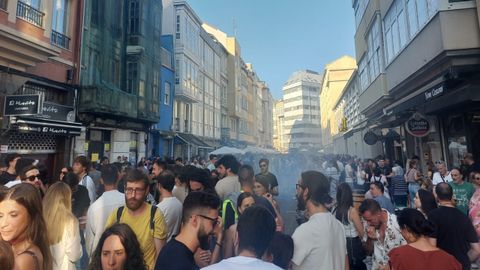 Ambiente en la calle San Juan