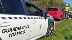 Imagen de archivo de un operativo de la Guardia Civil de Tr�fico