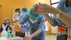 La vacunación contra el covid en Asturias