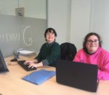 Virtudes Amoedo (izquierda) y Froila Torres (derecha) han elegido la modalidad de prensa escrita. 