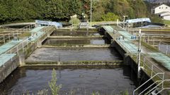 El proyecto prev� digitalizar 139 instalaciones de depuraci�n (en la imagen, la EDAR de San Cibrao).