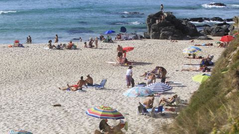 Playa de Esmelle, en Ferrol