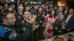 La Polic�a Local de Ribeira rinde tributo a su patrona en un acto institucional