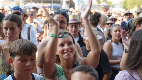 Último día en el SonRías Baixas con la actuación de Nena Daconte