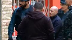 Javier Ledo, rapado en su regreso a Navia