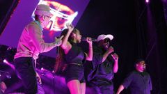 Black Eyed Peas, en su �ltima actuaci�n en el Morri�a Fest de A Coru�a con su nueva cantante