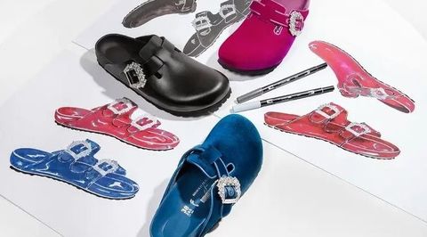 Coleccin de Birkenstock y Manolo Blahnik.