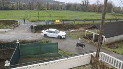 El lunes por la tarde esta zona estaba totalmente inudada. As� se encontaba el martes por la ma�ana. 