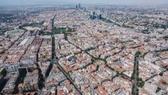 Vista a�rea de Madrid.