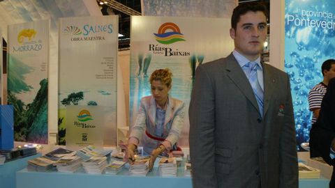 Promotor del turismo de las R�as Baixas en Fitur 2005.