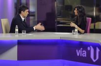 S�nchez conversa con Fernanda Tabar�s en �V�a V�. 