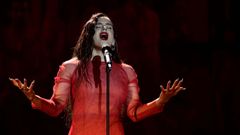 ROSAL�A EN SU ACTUACI�N EN LA GALA DE LOS GOYA