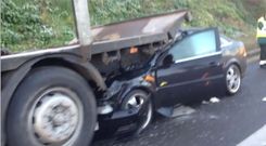 Accidente en la AP-9