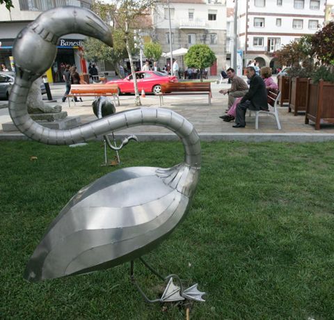 Las piezas se trasladaron a O Corgo para evitar robos. 