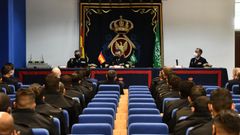 El centro de especialidades Antonio de Esca�o acogi� un acto sencillo de inicio de los cursos