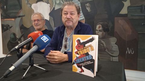 Ángel de la Calle y Paco Ignacio Taibo II