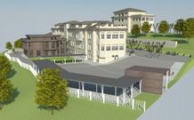 <span lang= es-es >Un edificio de 9.000 metros cuadrados en una finca de 17.000</span>. La reforma del San Jos� incluye una p�rgola para dar sombra, una caja de cristal que comunicar� el hospital y el m�dulo donde estar� el taller de carpinter�a, y que se cubrir� de madera, y un cierre perimetral acorde con el entorno.