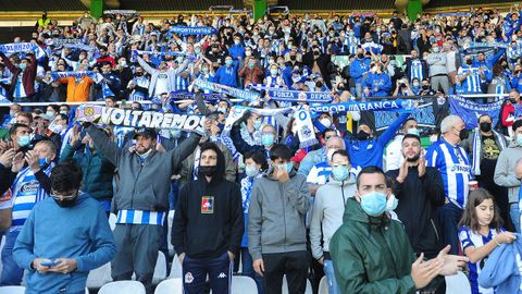 Cientos de deportivistas se dieron cita en El Sardinero
