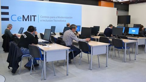El aula CeMIT de La Molinera, en una foto de archivo
