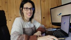 Mnica Iglesias vive entre Inglaterra y Ourense acaba de comenzar con el proyecto de Monza Ediciones.