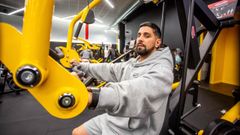 Rub�n Lores, gerente del gimnasio Enforma Gym de Poio