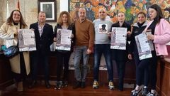 La presentaci�n de la Romer�a das Pulpeiras do Carballi�o fue en el Concello.
