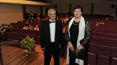 Rogelio S�nchez, en una imagen tomada en el 2011, junto a su hija 