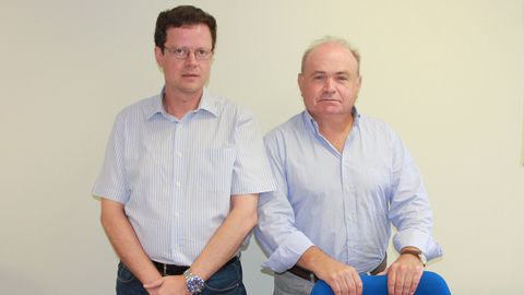 Fernando S�nchez Lasheras y Manuel Jos� Fern�ndez Guti�rrez, investigadores de la Universidad de Oviedo