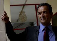 Gonzalo Alonso se reuni� en el cuartel de Lonzas con polic�as y beneficiarios de la Fundaci�n.