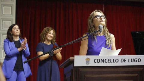 La mujer de Fernando �nega, �ngela Rodrigo, proclam� un emotivo discurso
