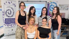 Una de las acciones con el voluntariado en la AXF. 