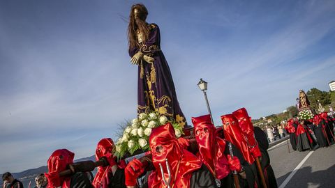 Procesi�n del Ecce Homo en O Porto do Son